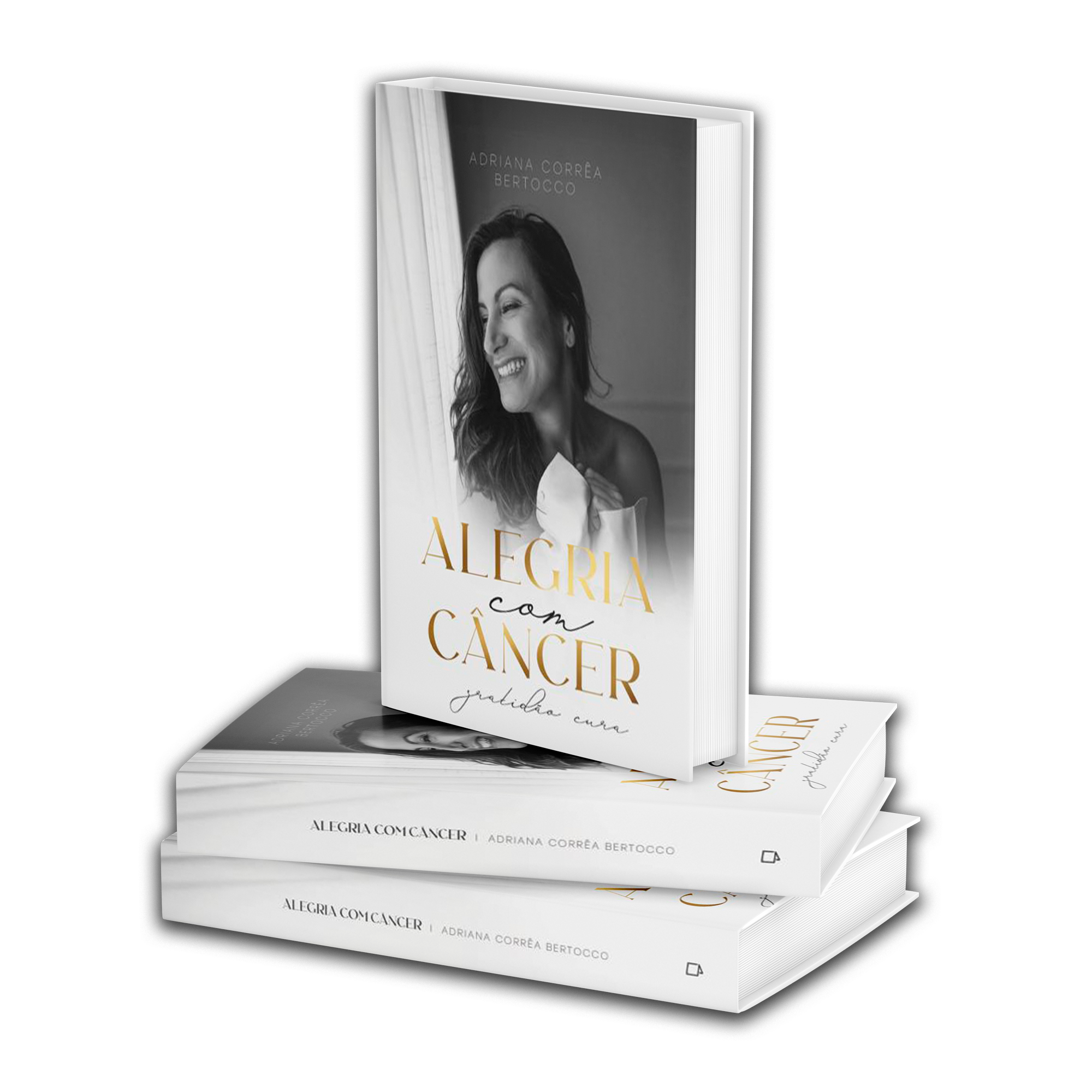 Capa do livro Alegria com Câncer